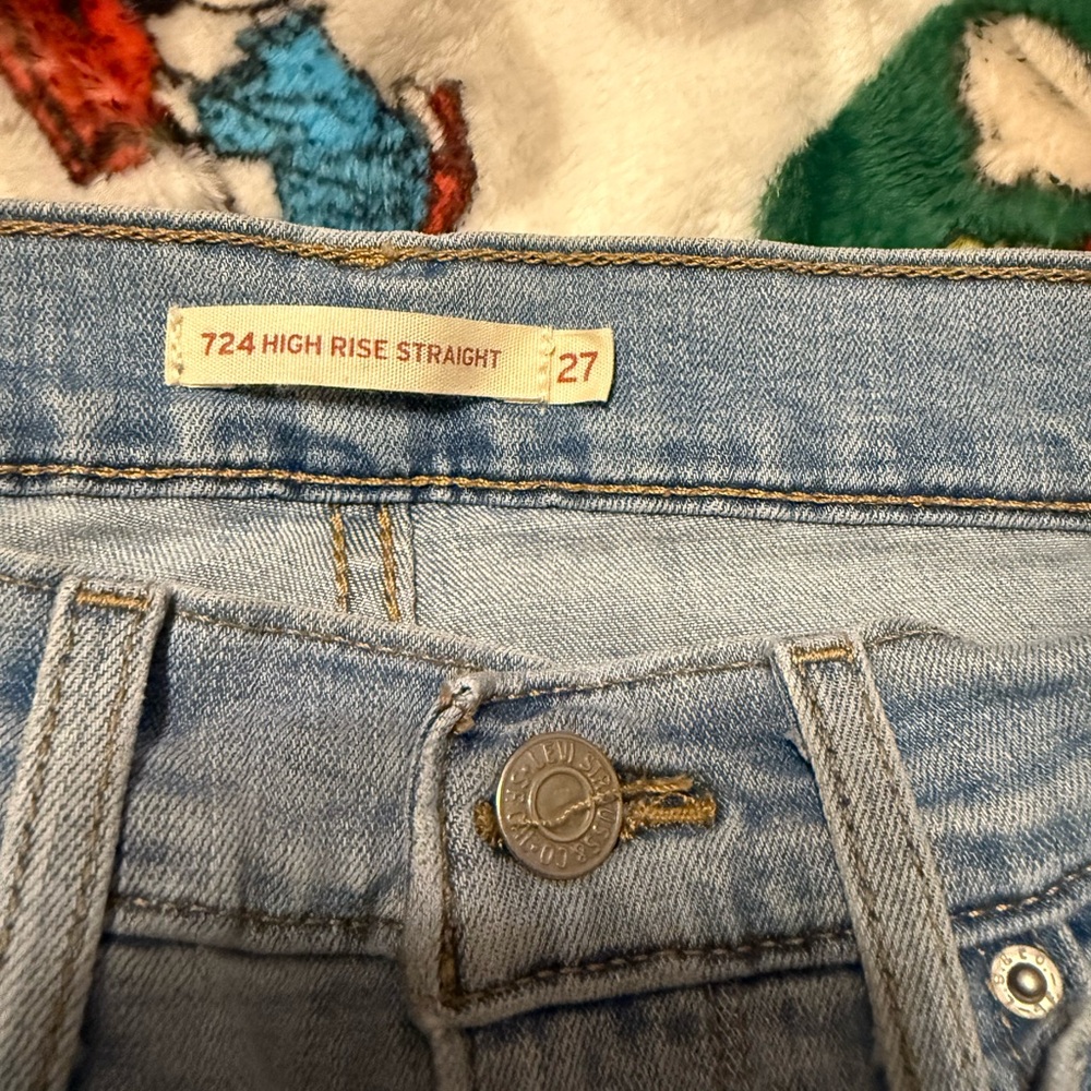 Levi's High Rise Jeans - Light Blue